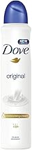 Dove Original Aerosol Anti-Perspirant Deodorant, Transparent, 250 ml